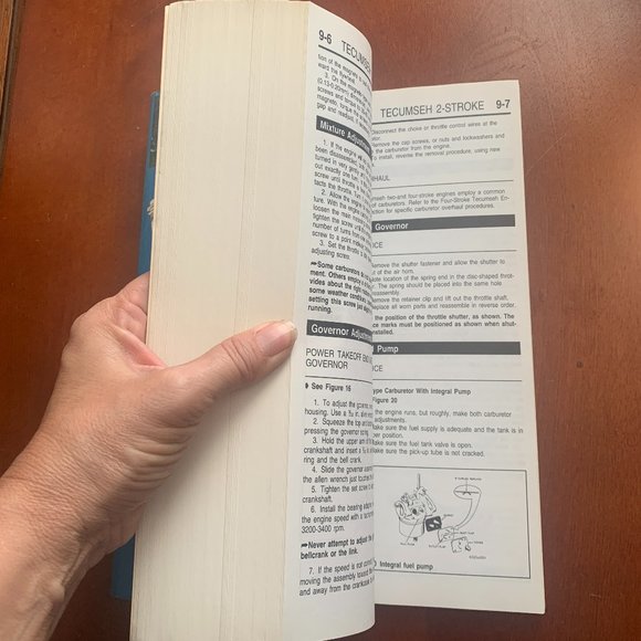 Chilton Repair manual Small Engine Repair Up to 20 Hp paperback - Picture 7 of 8